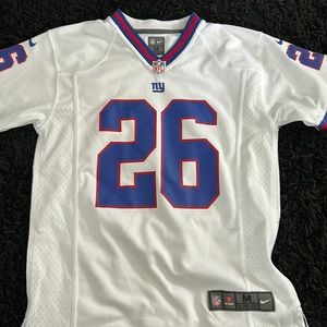 Barkley White Color Rush football jersey